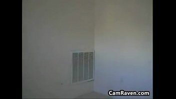 large dark-hued web cam biotch dancing