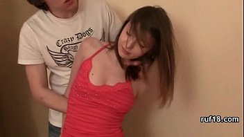 teenage mega-slut gets flogged handcuffed and plunged limit.