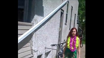 public flashing redhot red-haired display compilation