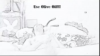 my vid---olive oil in milky shade.