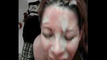 wifey large cum shot facial cumshot