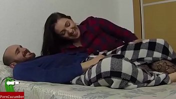 Massage in the bed and blowjob. SAN105